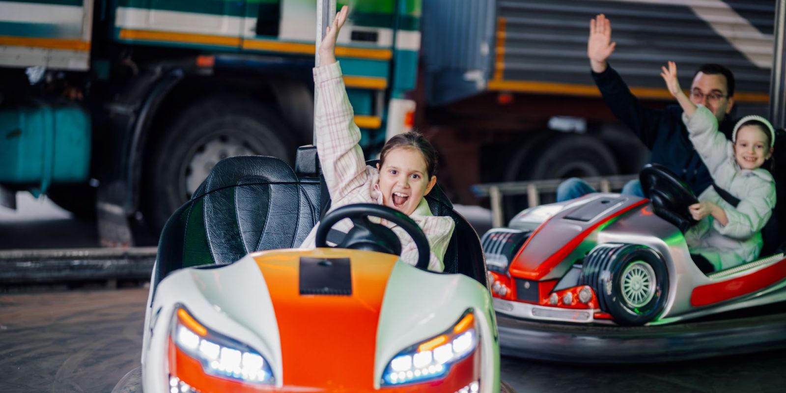 Family bumper cars www.pillohotelashbourne.com