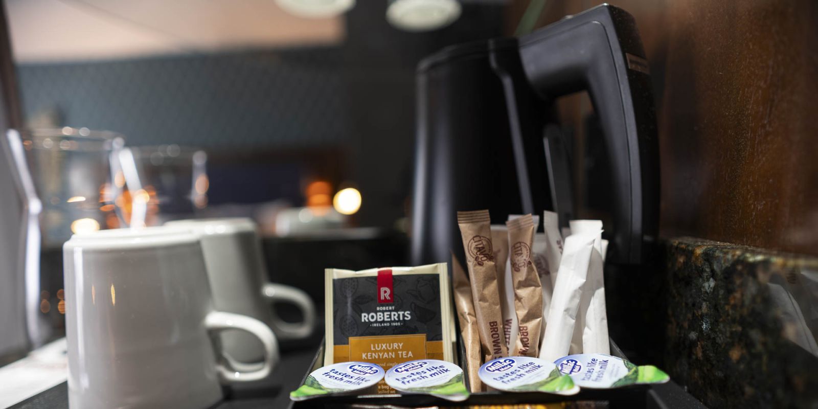 Coffee and tea facilities www.pillohotelashbourne.com